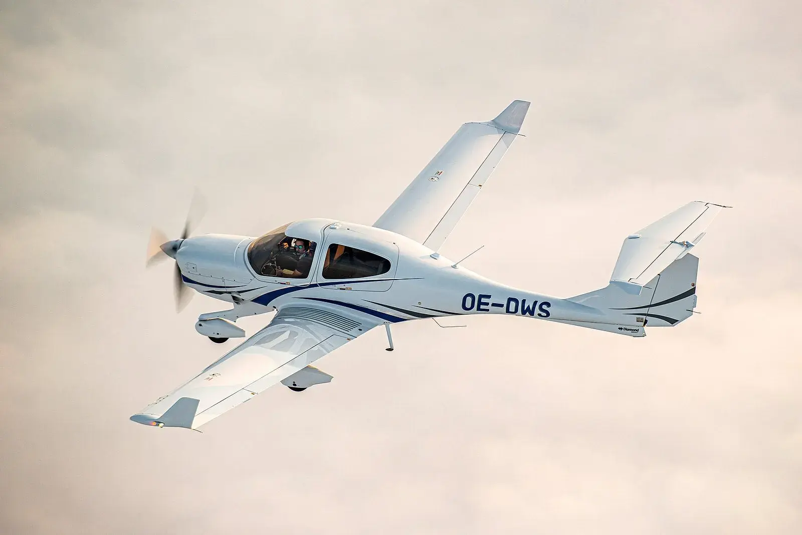 Diamond DA40 en vol